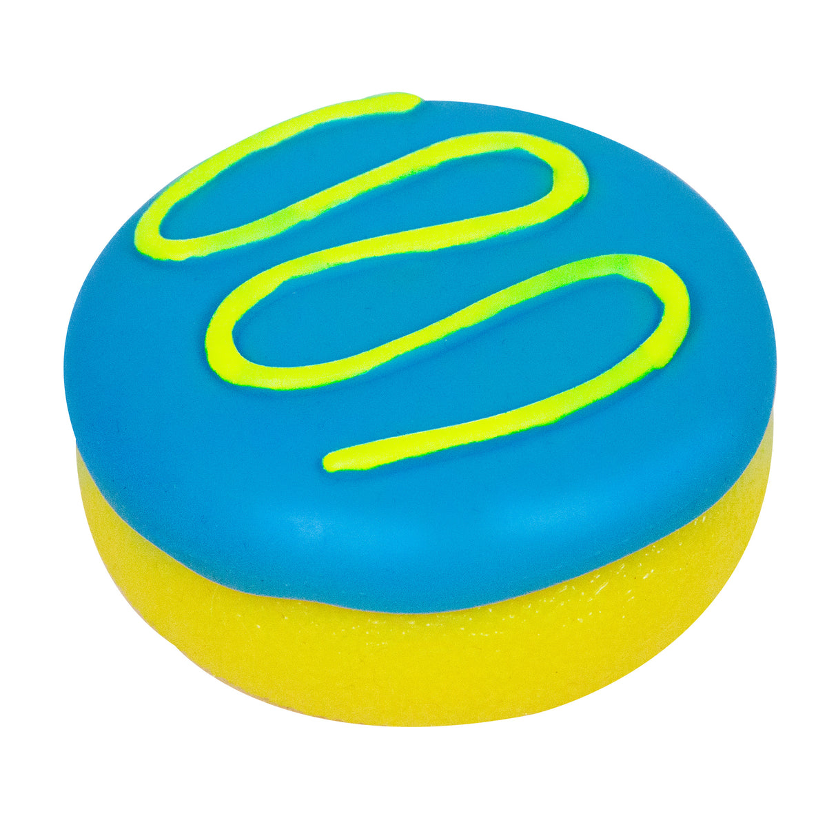 Jelly Donuts - Yellow Dohnut with Blue Frosting