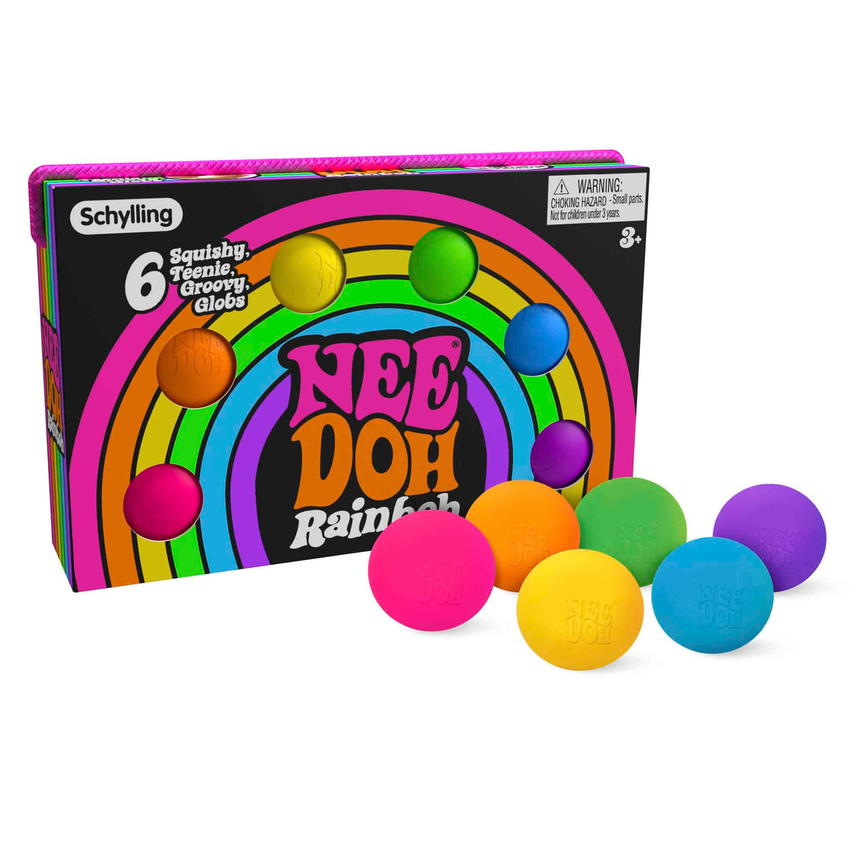 Rainboh Packaging and Teenie out of package