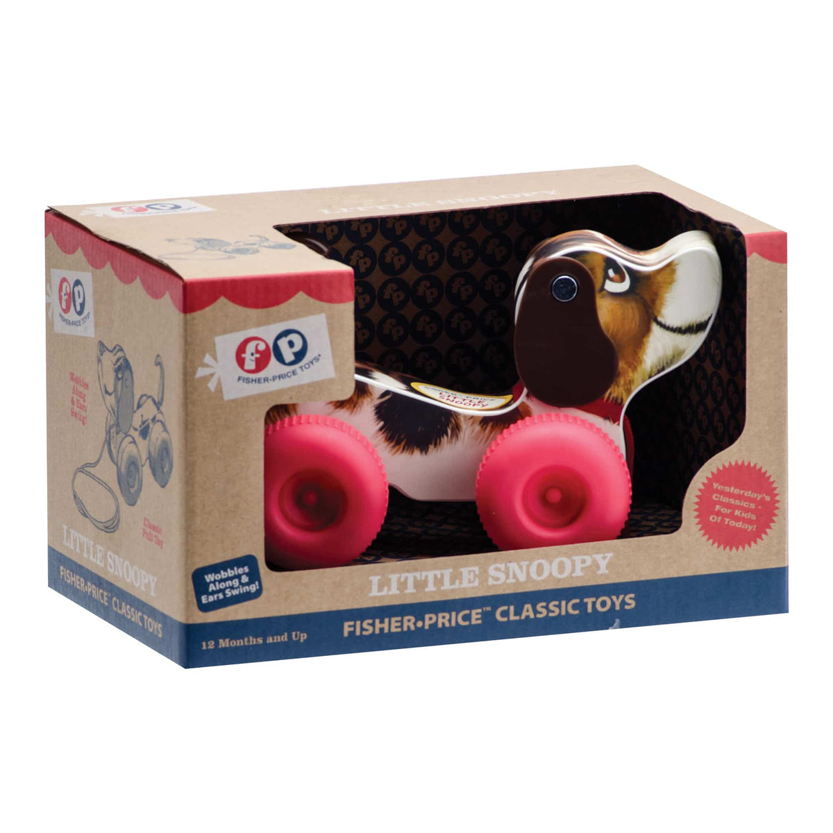 Little Dog Pull Toy Package - Front Angle Right