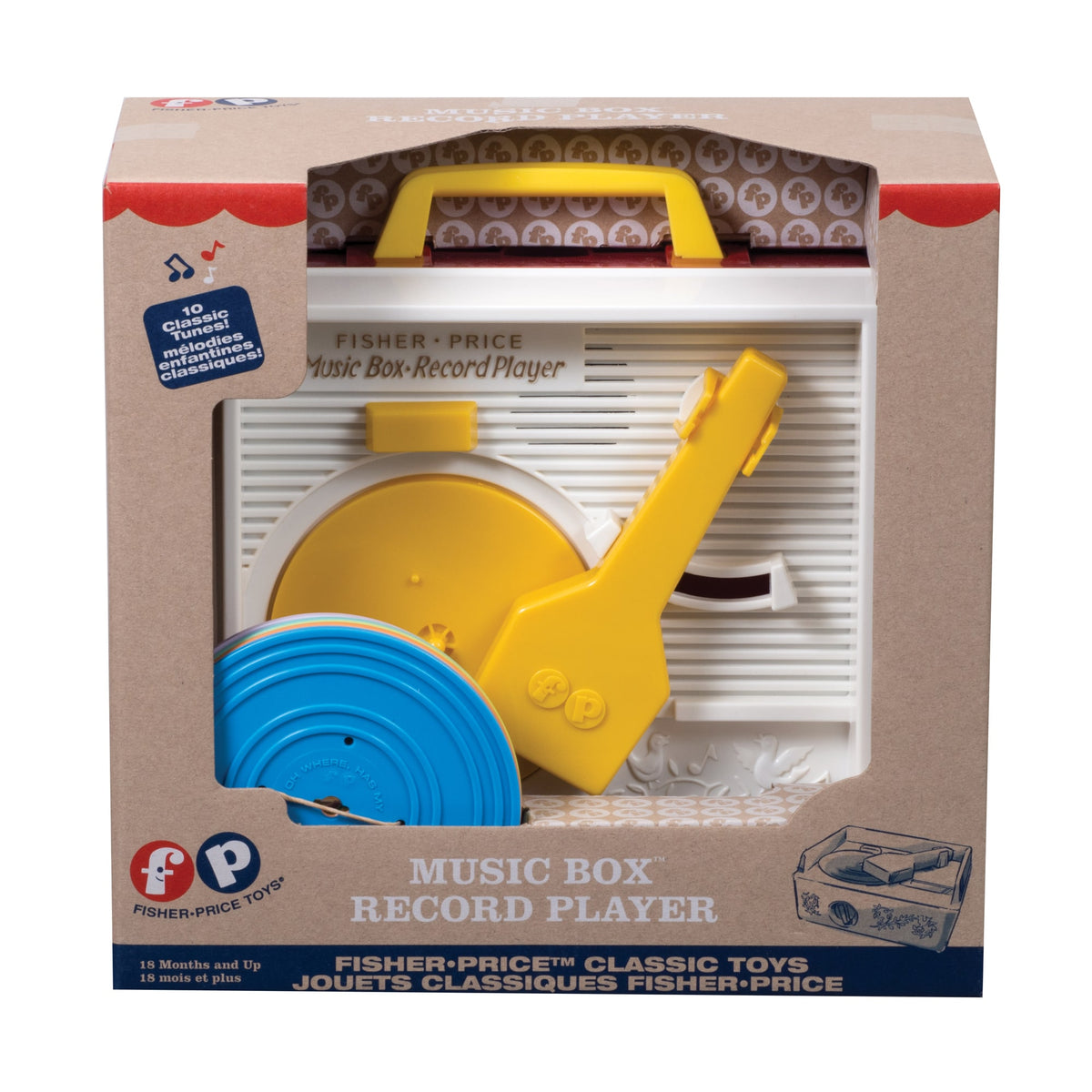 Record Player Package Front