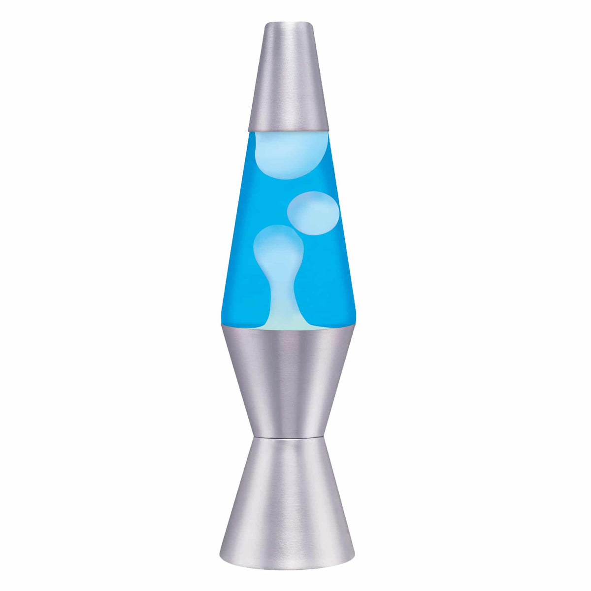 11.5′′ Lamp – White/Blue/Silver