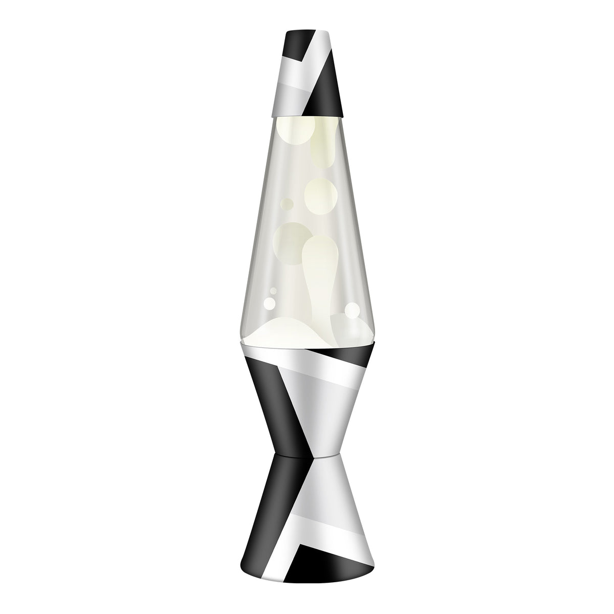 14.5′′ Lamp Polygonal White Tone