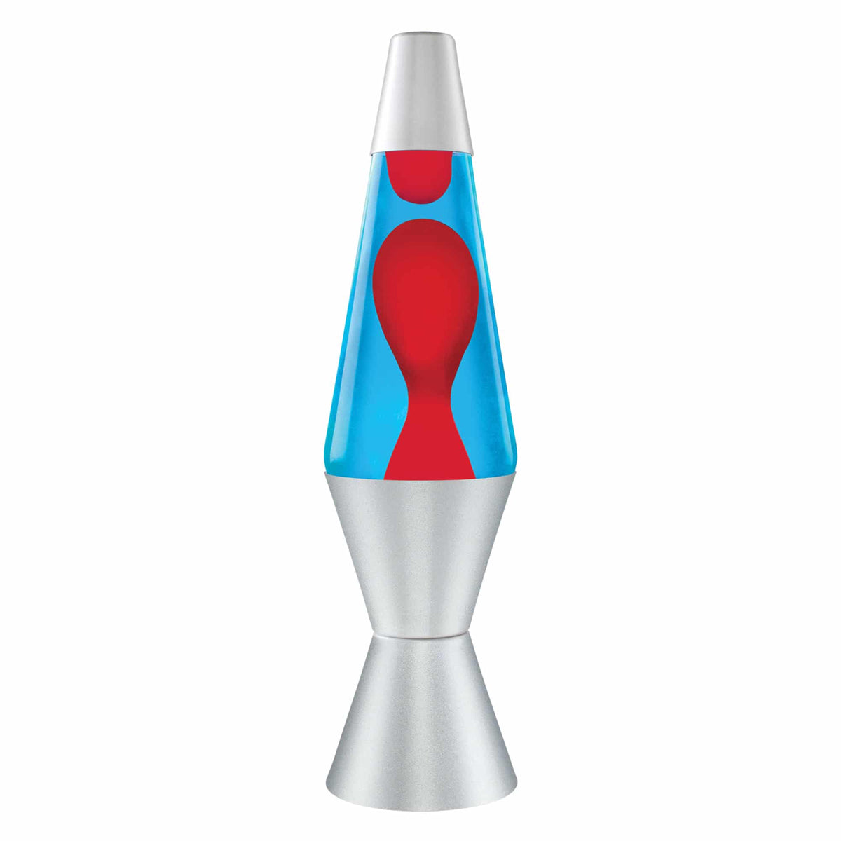 14.5′′ Lamp – Red/Blue/Silver