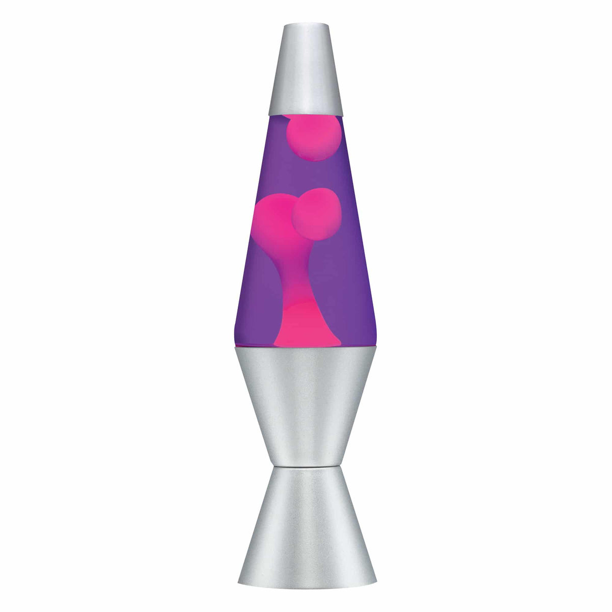 14.5” Lamp – Pink/Purple/Silver