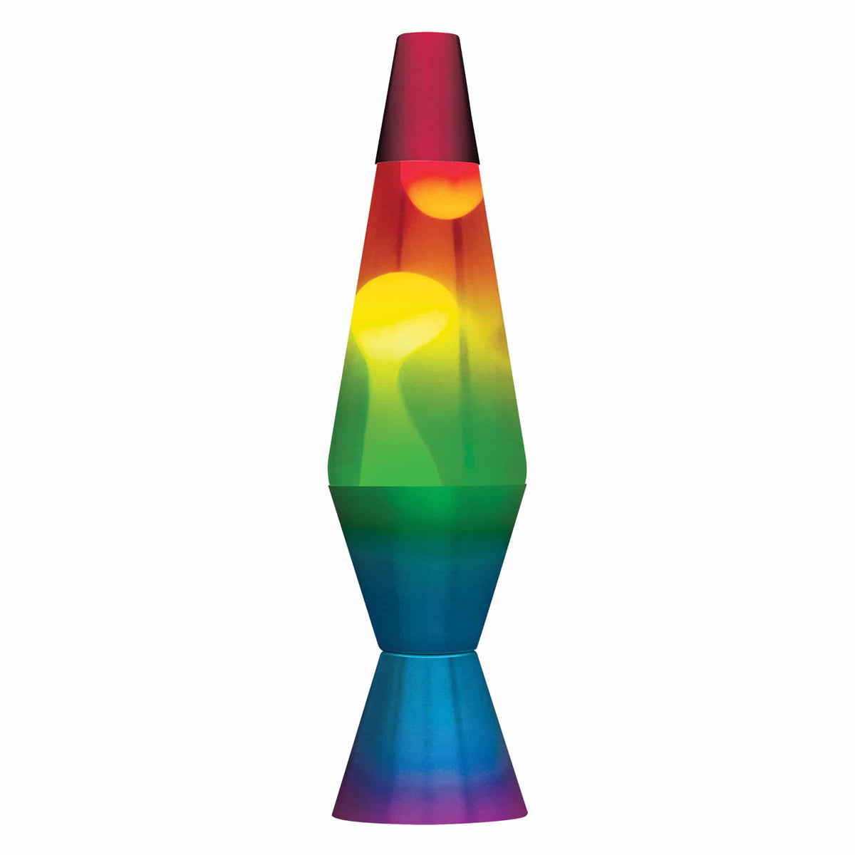 14.5” Lamp Rainbow – White/Clear/Tricolor