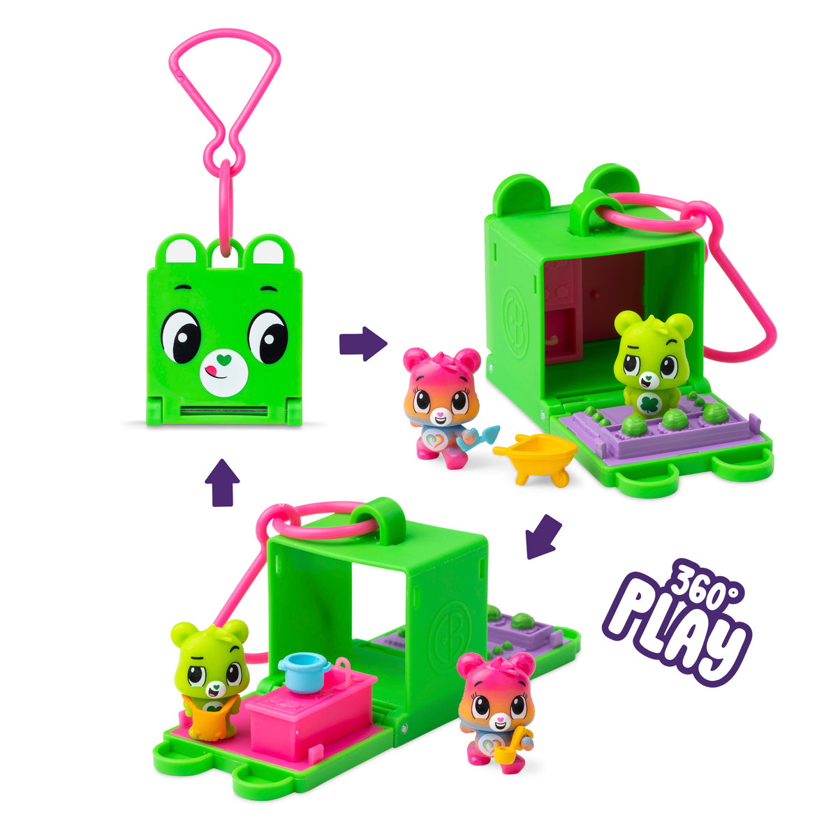Lil Besties Surprise Play Cubbies - 360 Play