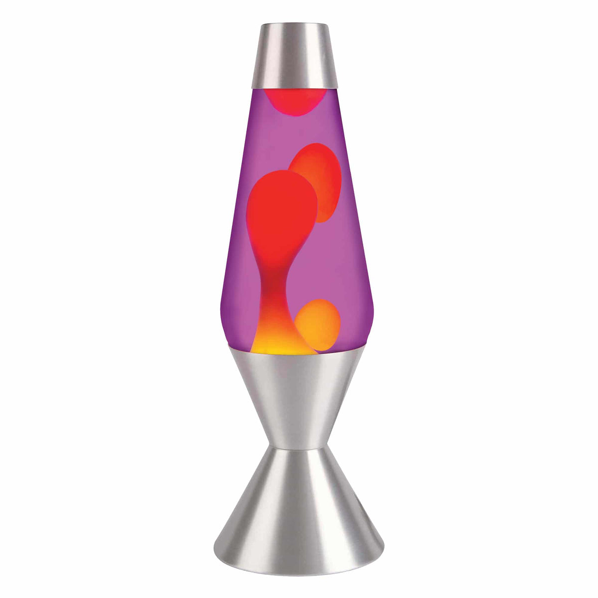 16.3′′ Lamp – Yellow/Purple/Silver