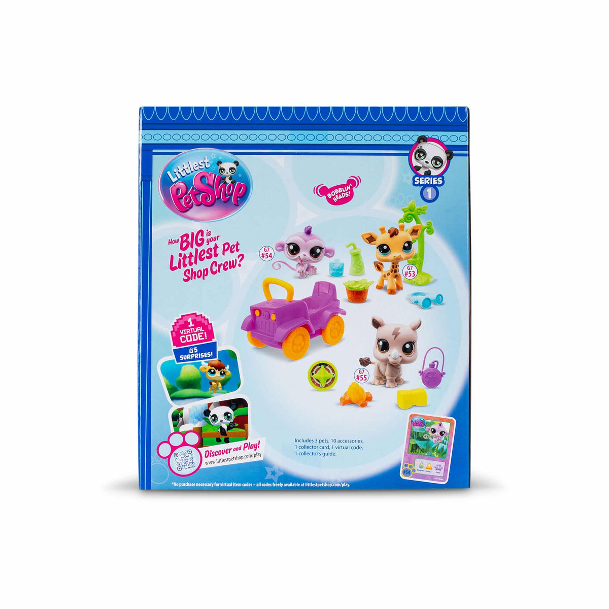 Safari Play Pack - Package Back