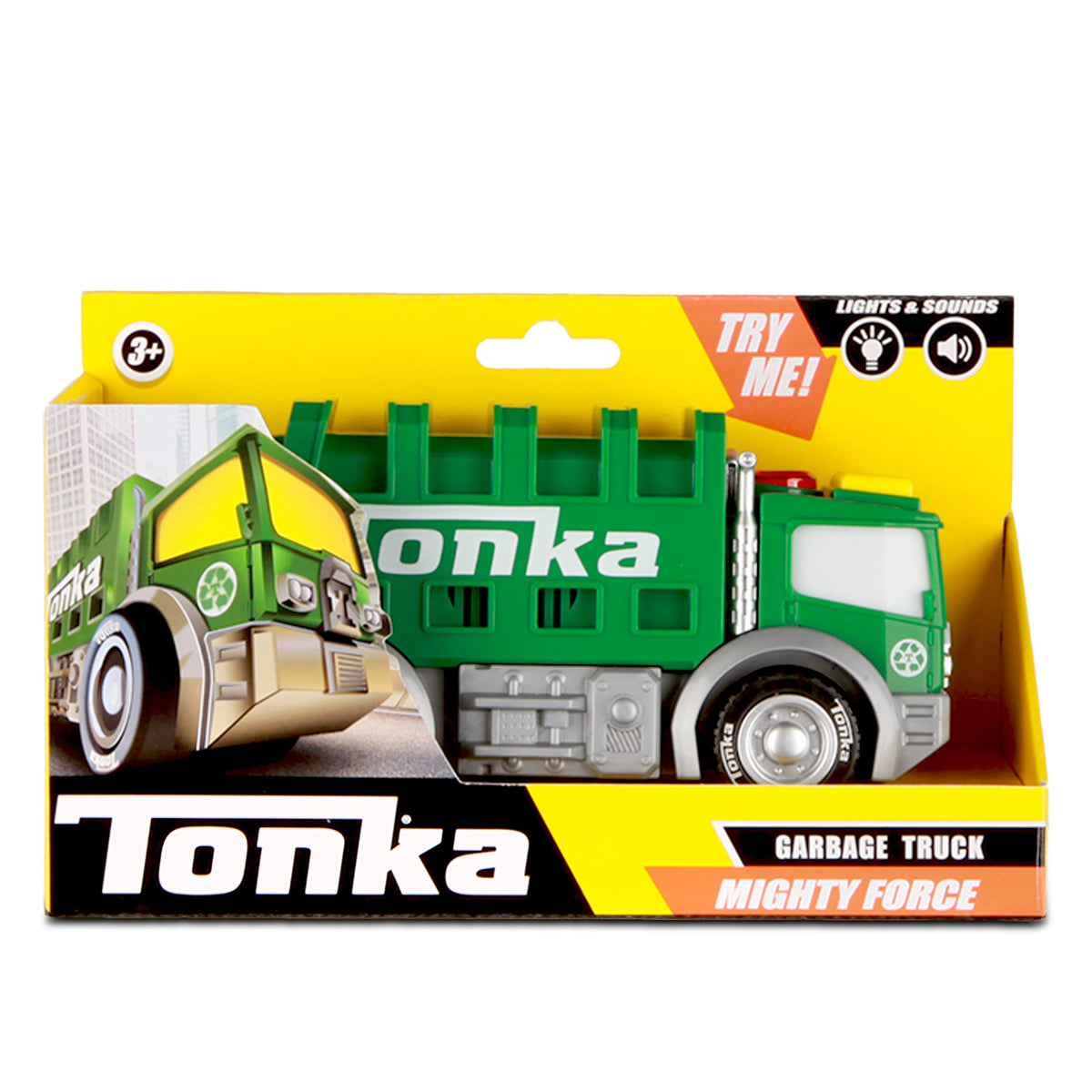 Mighty Force - Garbage Truck - Package Front