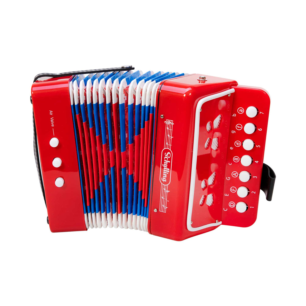 Little Red Accordion - Open