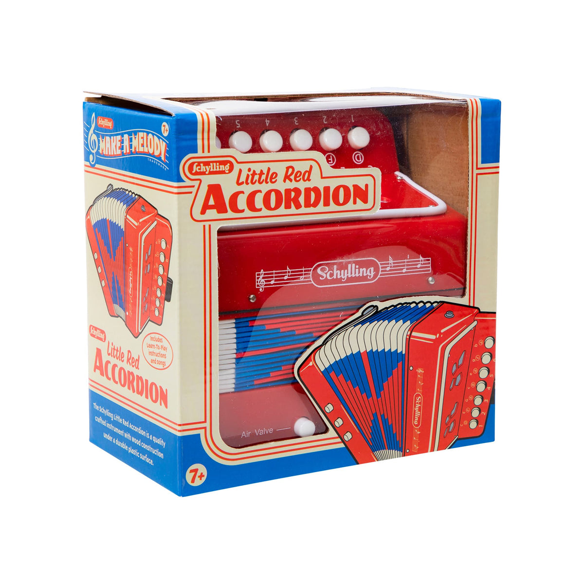 Little Red Accordion - Package Front Angle
