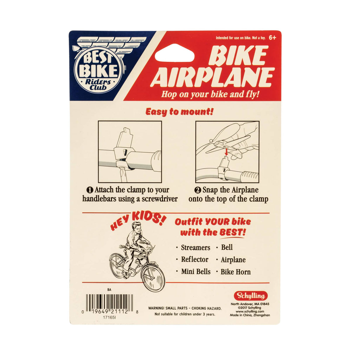 Bike Airplane Package Back
