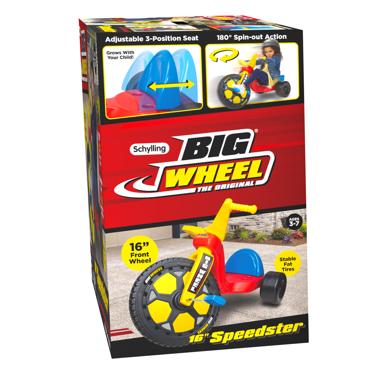 Speedster 16 Inch - Package Side