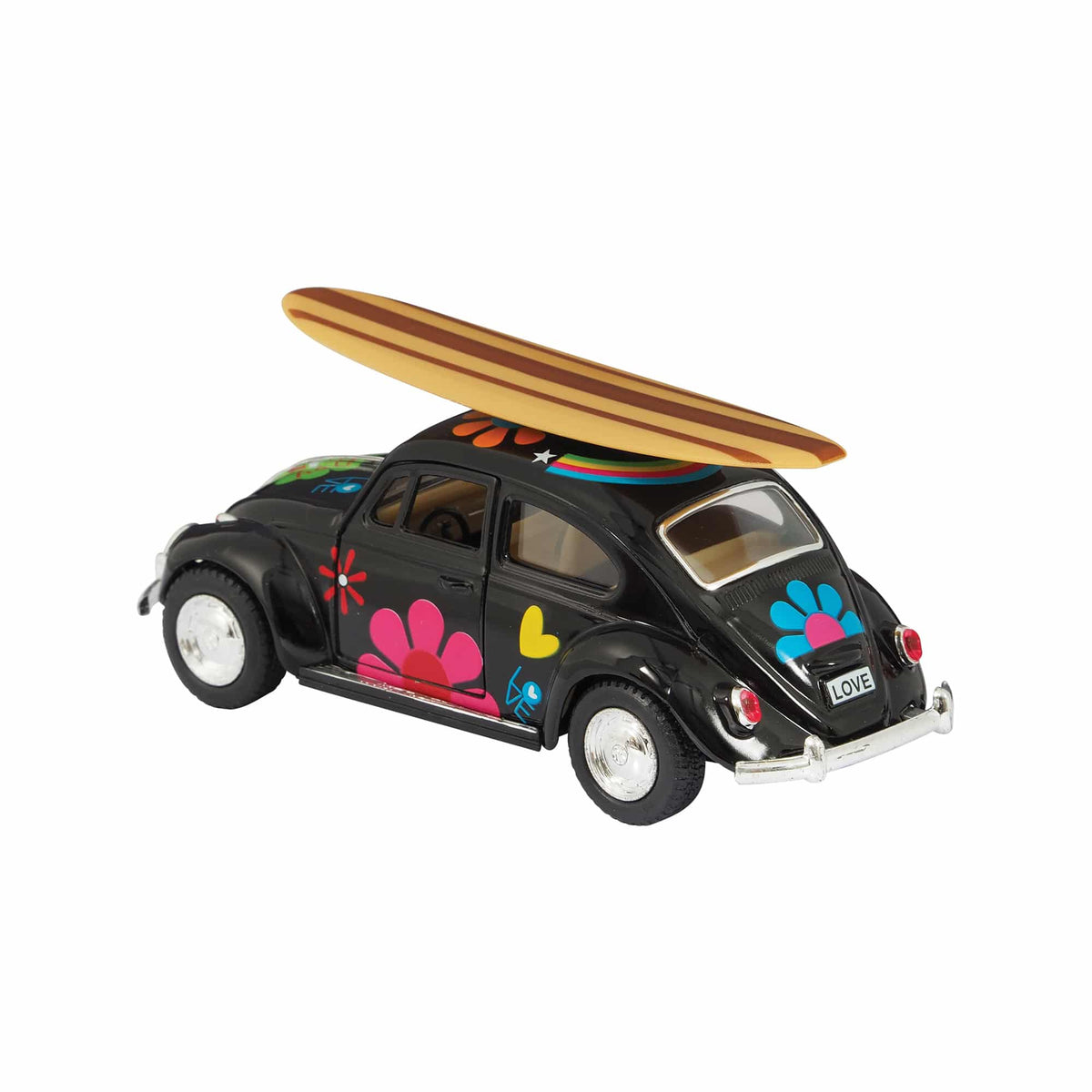 Diecast 1967 Beetle with Surfboard