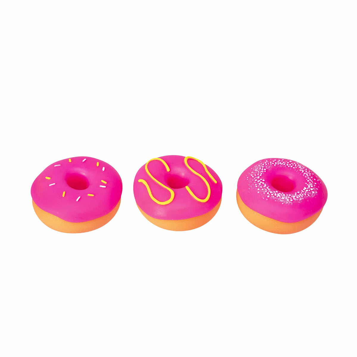 Dohnuts Group - Orange with Pink Frosting