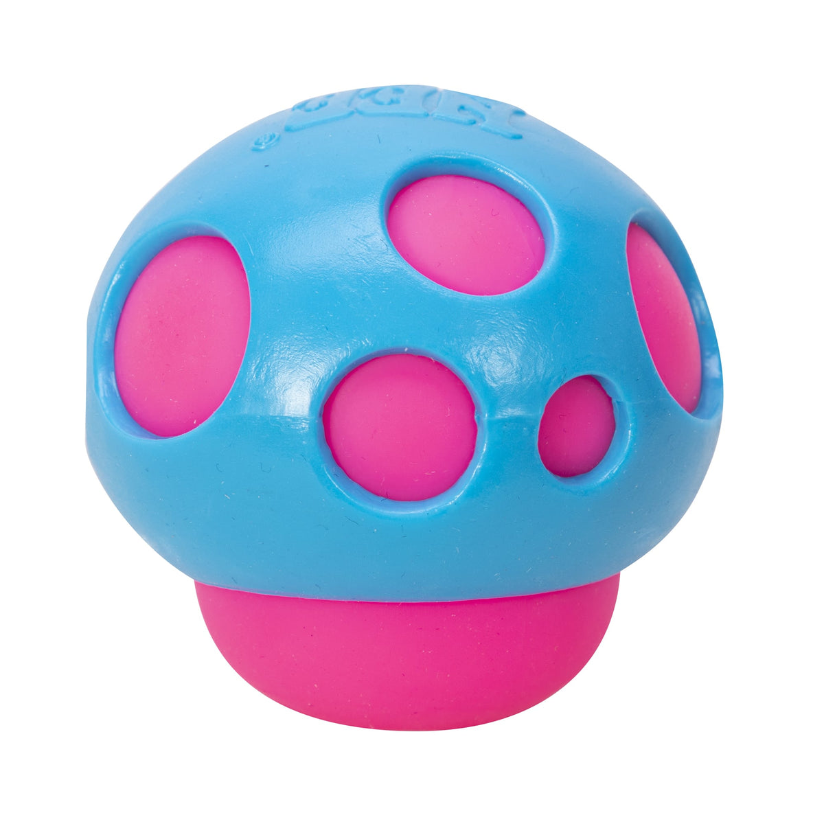Groovy Shroom - Pink with Blue Top Mushroom