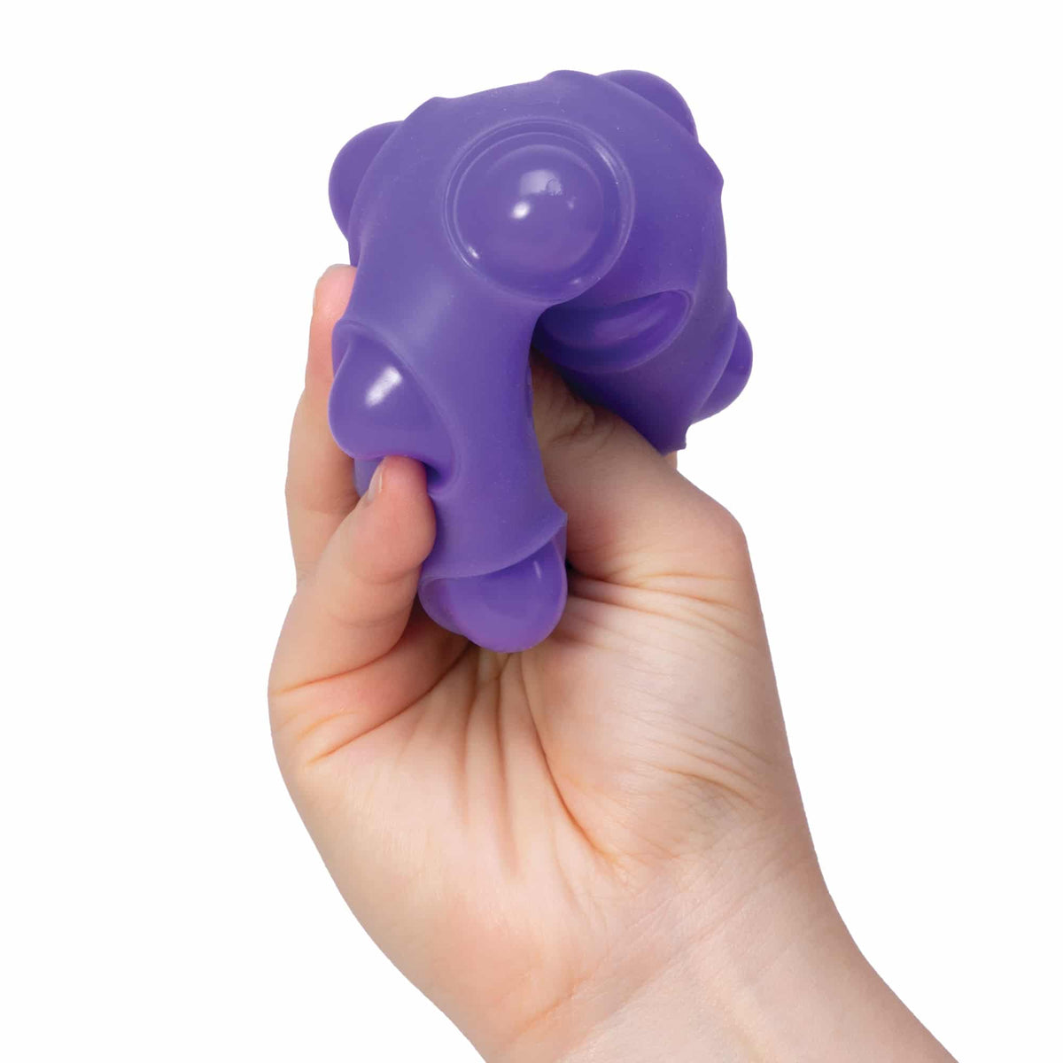 Happy Snappy - Hand squeezing purple Happy Snappy