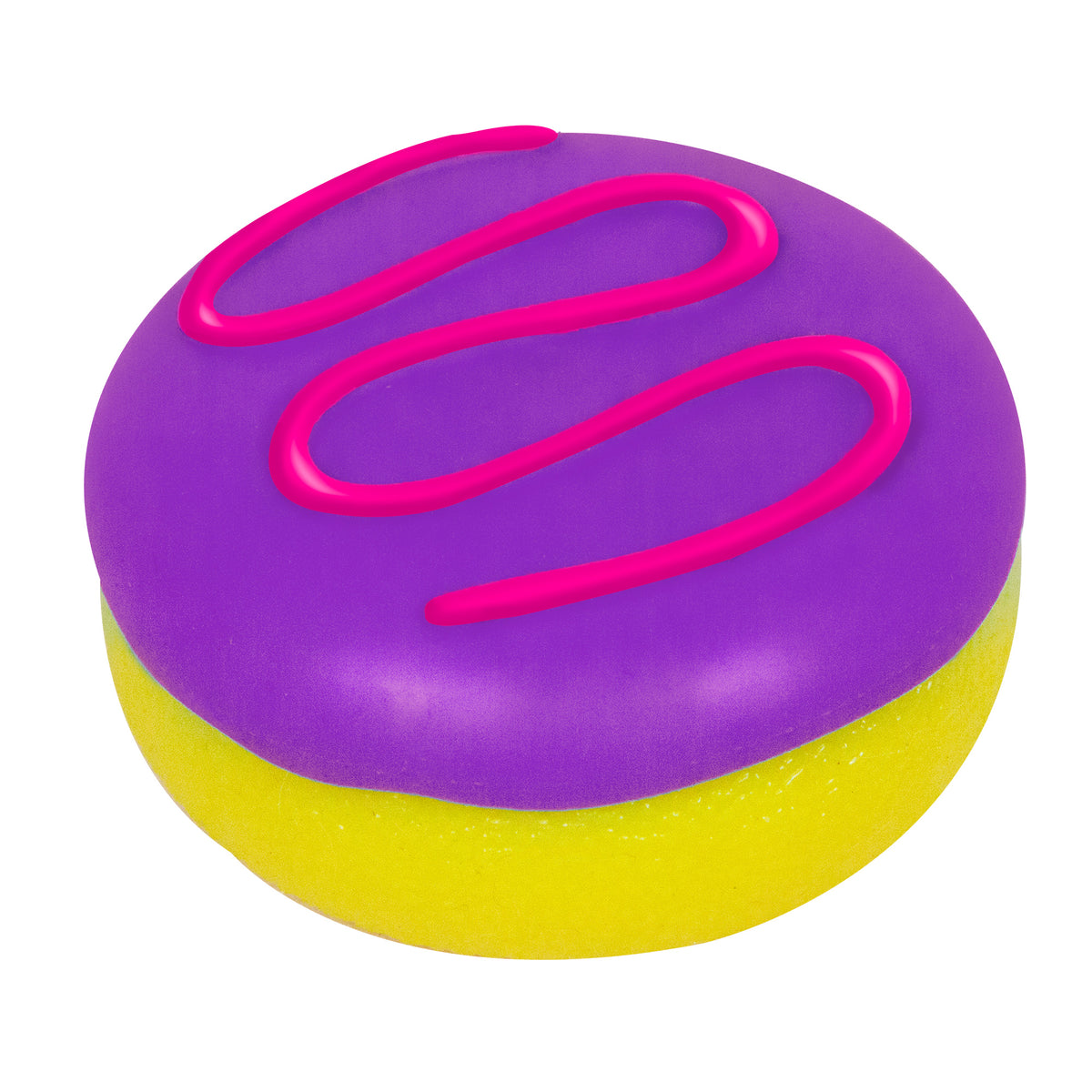 Jelly Donuts - Yellow Dohnut with Purple Frosting