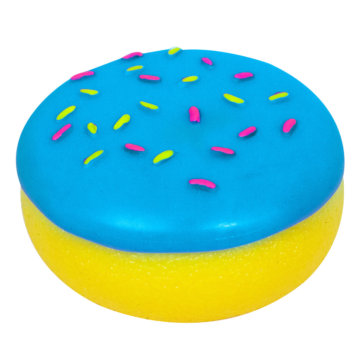 Jelly Donuts - Yellow Dohnut with Blue Frosting with Sprinkles