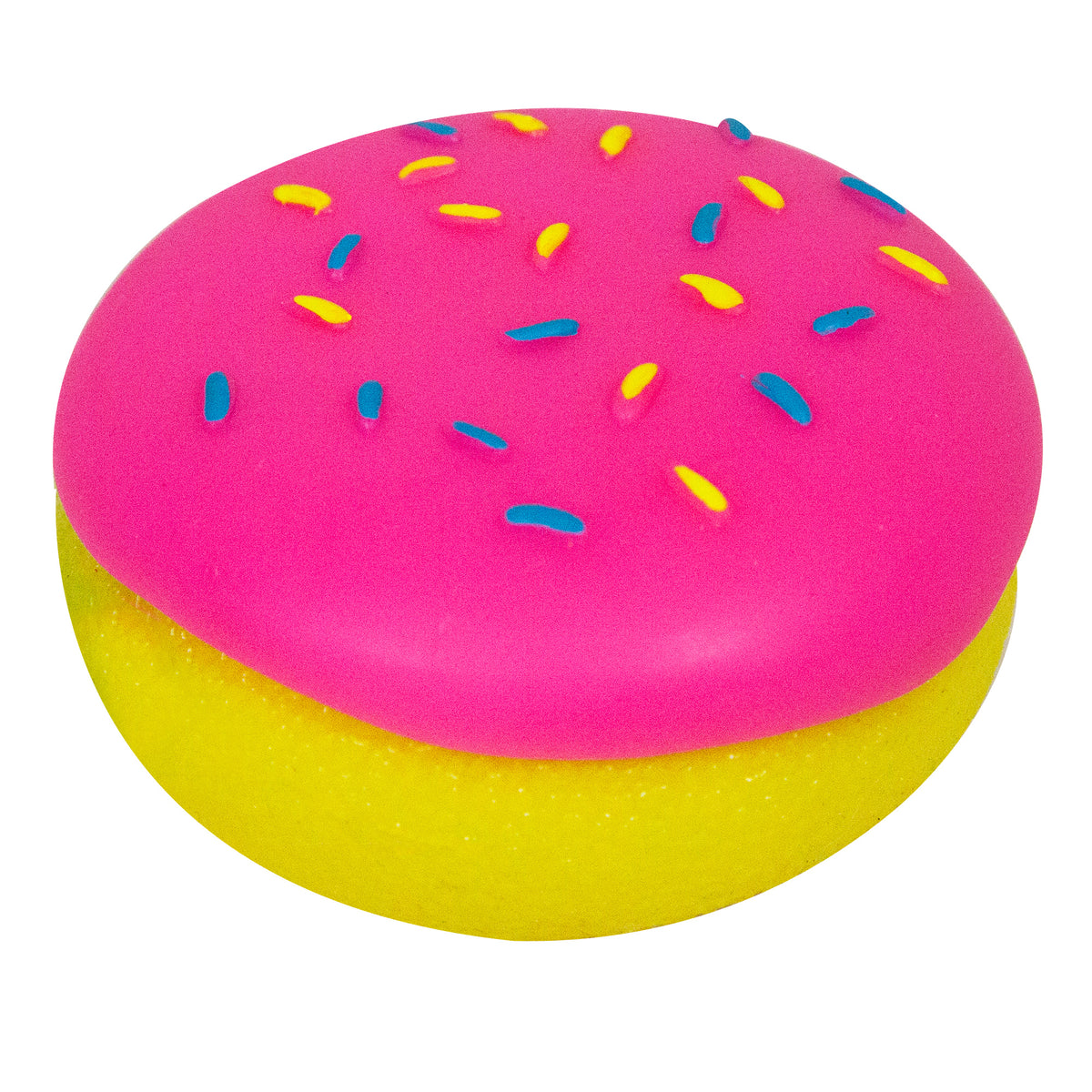 Jelly Donuts - Yellow Dohnut with Pink Frosting with Sprinkles