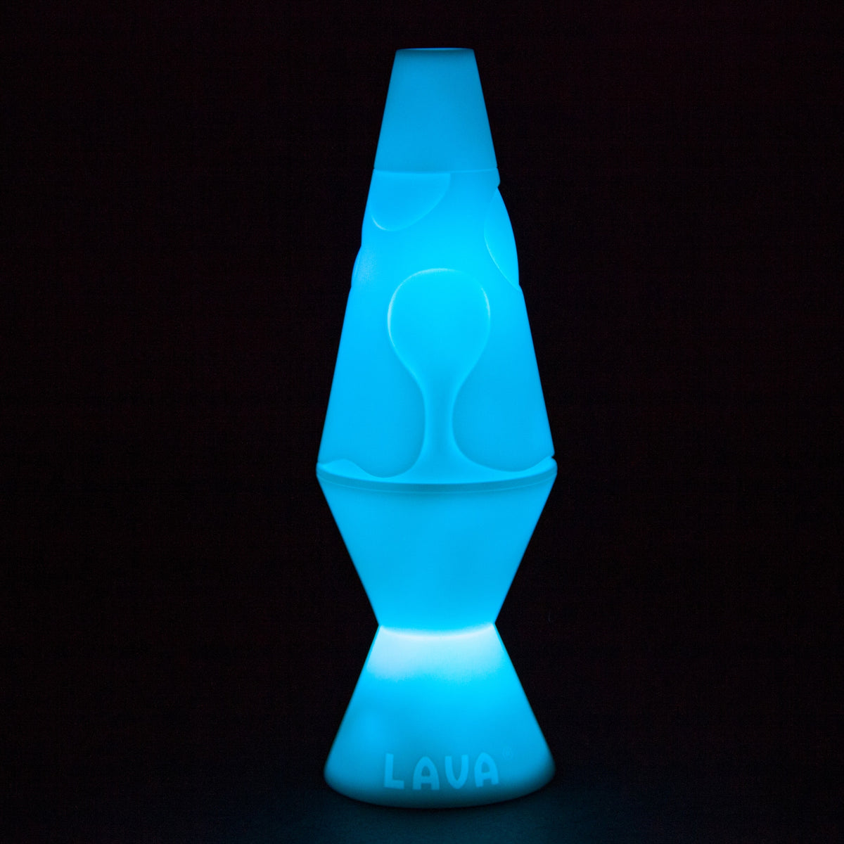 Led Lamp - On Blue