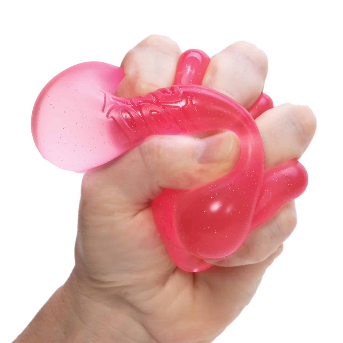 Nice Cube Pink Squeezed in Hand